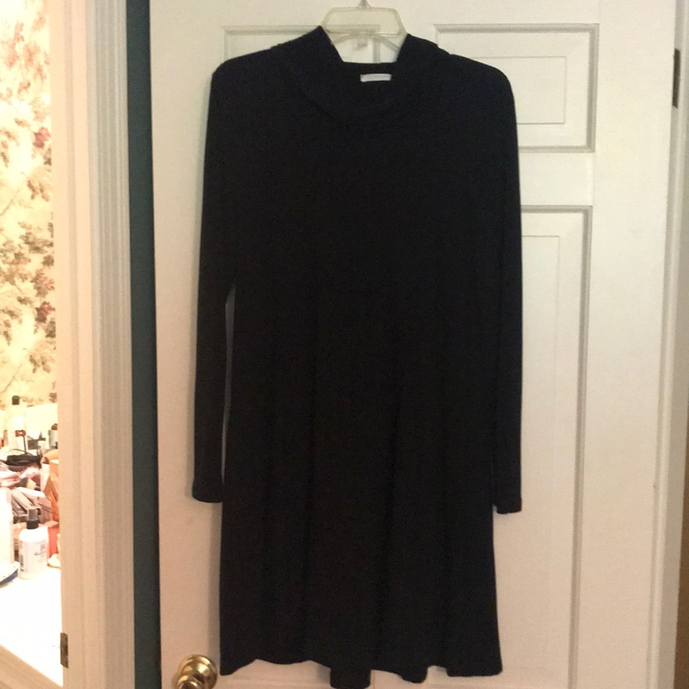 Black cowl neck Lush dress